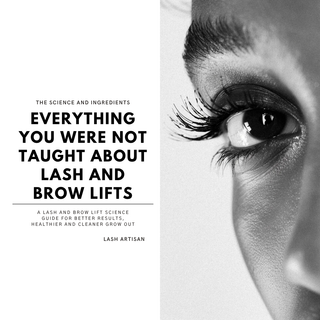 The Lash and Brow Lift Journal | Professional Education & Tracking Guide